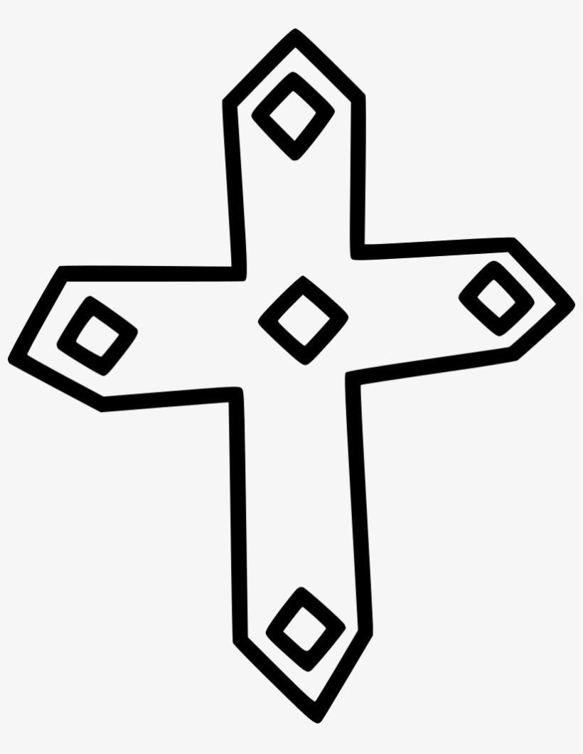 Cross Holy Christian Christianity Comments - Endless Knot Buddhism Symbols, transparent png download