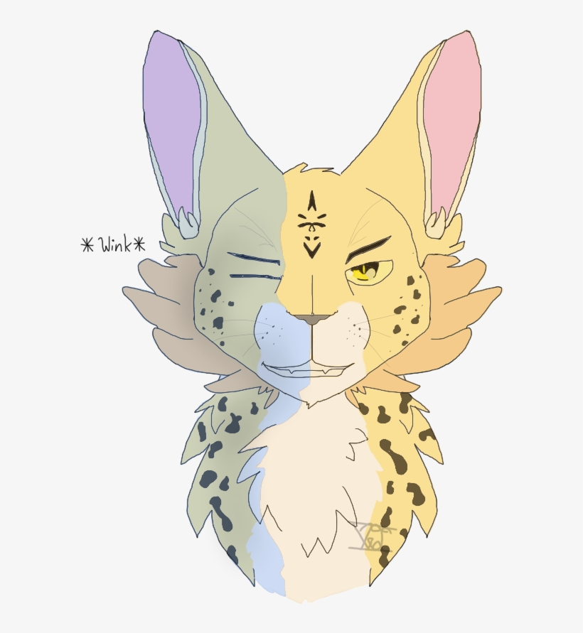 Lionpaw Lion Blaze Art Headshot By Toxic4fun-dccly2i - Head Shot, transparent png download