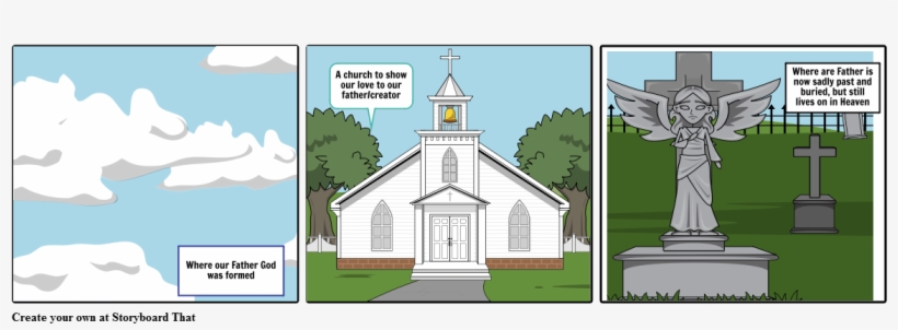 Christianity - Cemetery Storyboard, transparent png download