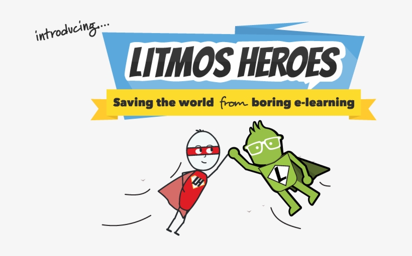 Save Your Business From Boring Learning In 2018 - Litmos Heroes, transparent png download