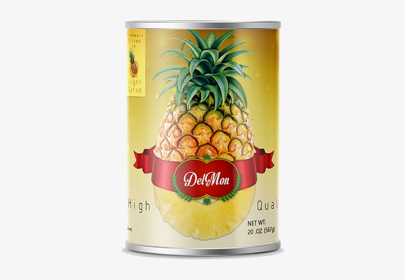 20oz Canned Pineapple Slices In Light Syrup - Can, transparent png download