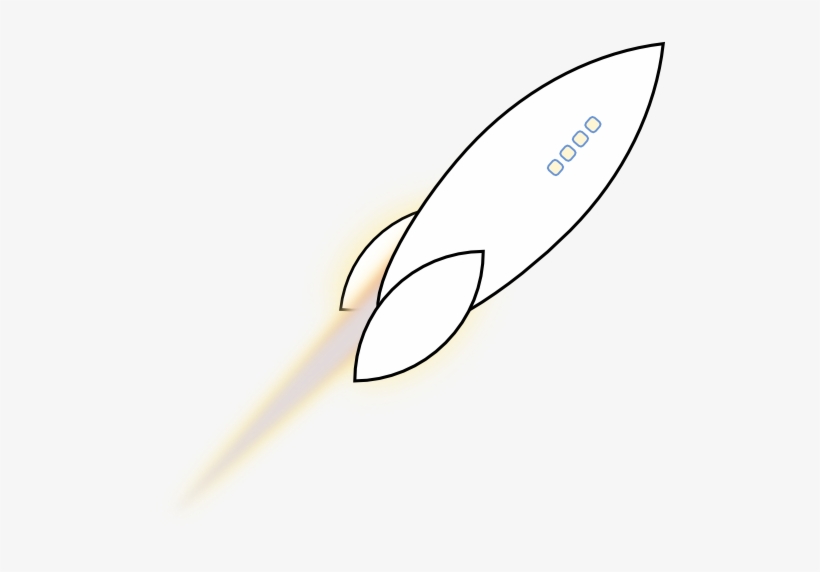 Spaceship Free To Use Cliparts - Cartoon Rockets With Black Background, transparent png download