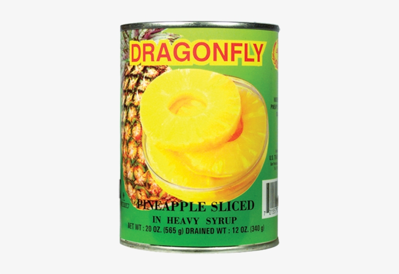 Dragonfly Pineapple Slice/ Syrup - Pineapple, transparent png download