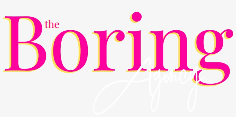 The Boring Agency - Birthdays Word, transparent png download