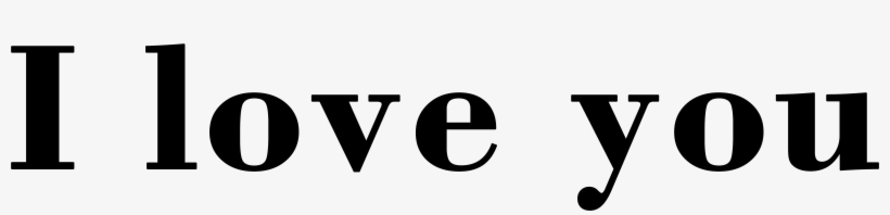 I Love You Png - Parallel, transparent png download