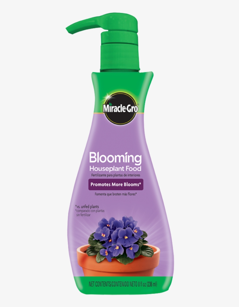 Prevnext - Miraclegro Blooming Houseplant Food 8 Oz., transparent png download
