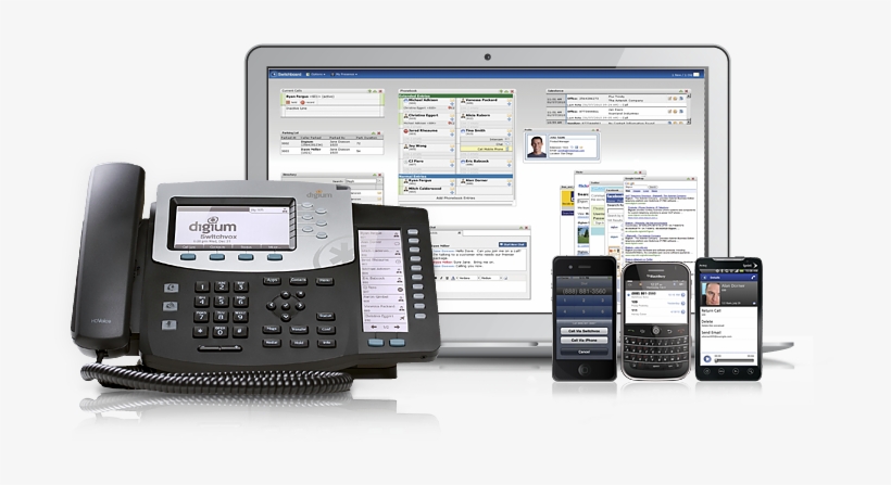 If The Call Is Unanswered, The System Will Automatically - Digium D50 Voip Phone, transparent png download
