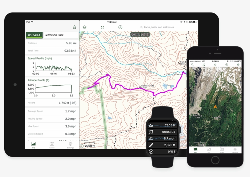 No Cell Service Required - Gps App, transparent png download