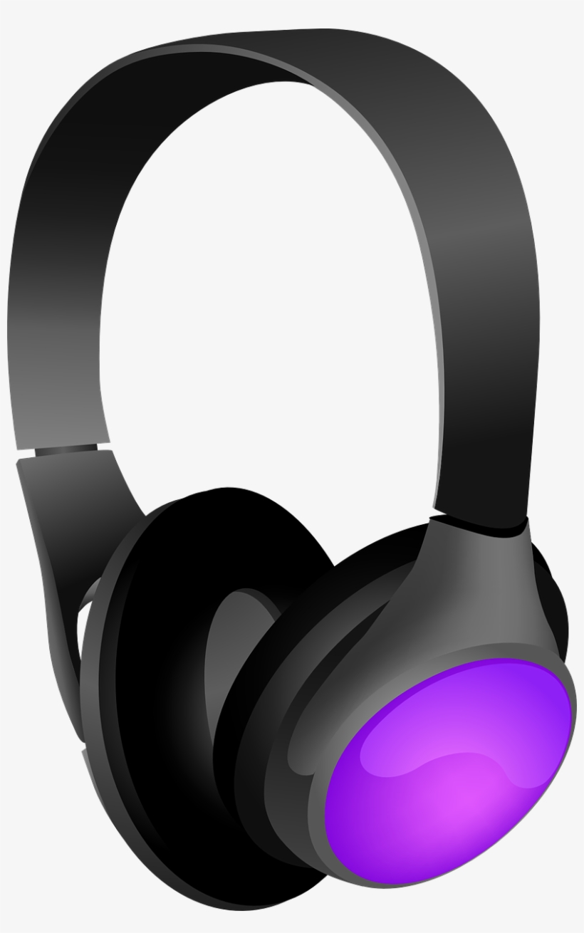 Audio Clipart Headset - Imagenes De Auriculares, transparent png download