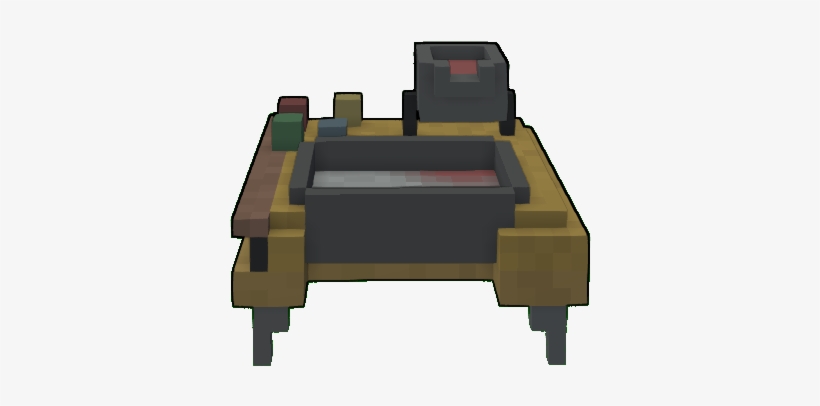 Crafting Metallic Cube Converter - Coffee Table, transparent png download