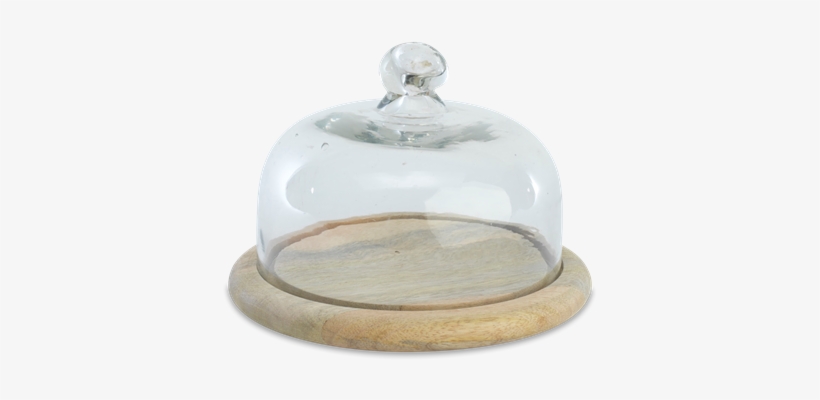 Nkuku Recycled Glass Bell Dome - Nkuku - Recycled Glass Cake Dome, transparent png download