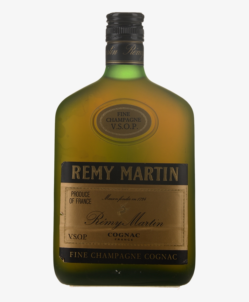 Remy Martin V - Glass Bottle, transparent png download