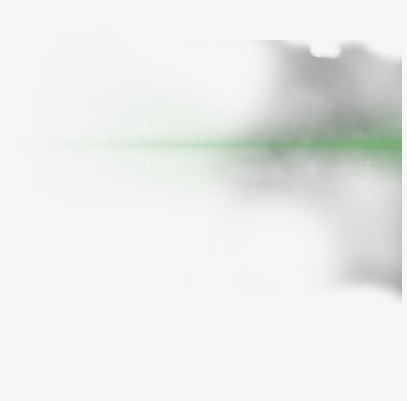 Lens Flare Right Green - Water, transparent png download