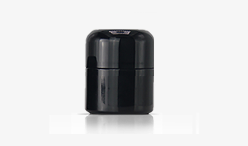60ml Child Resistant Black Glass Jar - Jar, transparent png download