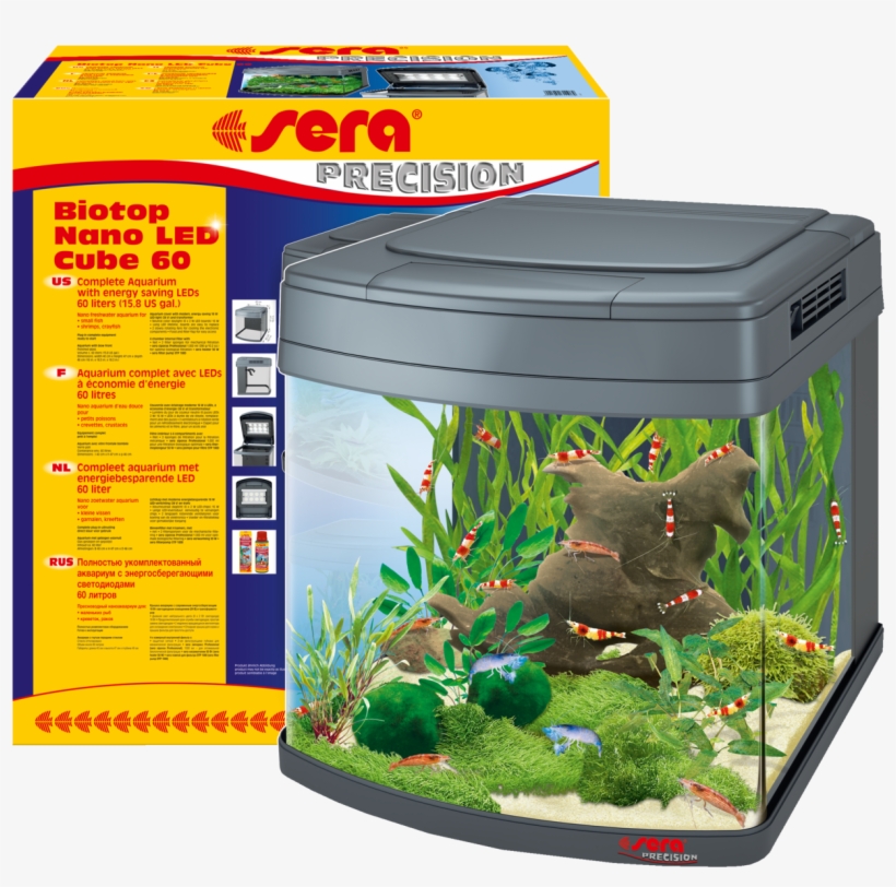 31106 Int Sera Biotop Nano Led Cube 60 Top - Sera Led Digital Dimmer, transparent png download
