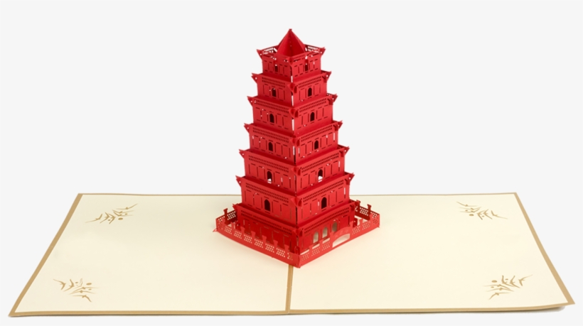 Slant Pagoda Popz - Pagoda, transparent png download