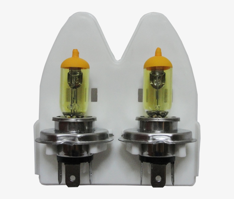 Bombillo Silvin 12v Halogeno H4 100/90w Amarillo (lf-2724) - Amarillo, transparent png download