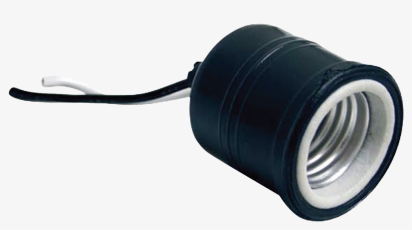 Porta Bombillos De Goma Con Porcelana - Socate De Goma, transparent png download