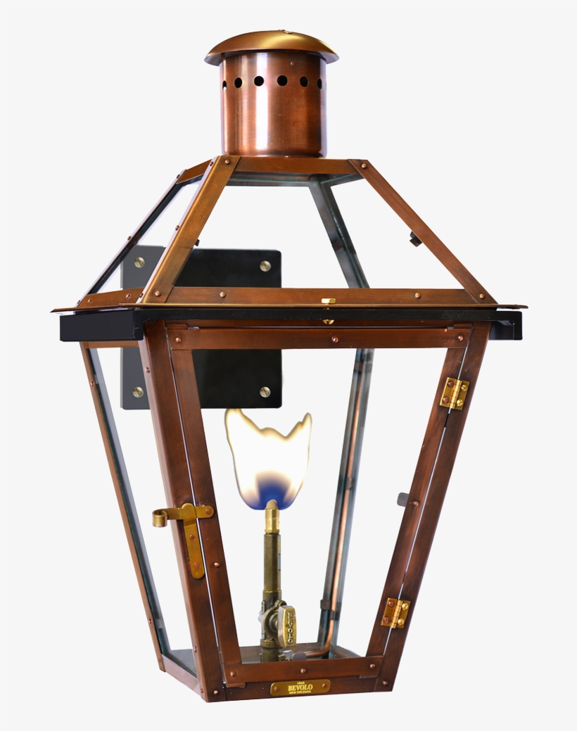 Copper Lantern Bevolo French Quarter PNG Image Transparent PNG Free