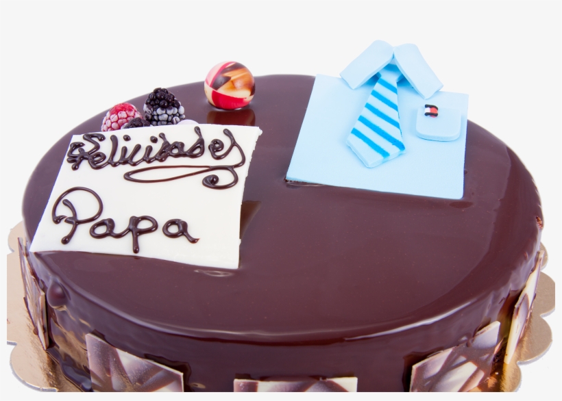 Tarta Dia Del Padre - Chocolate Cake, transparent png download