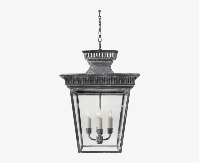 Elsinore Hanging Lantern - Visual Comfort Chc5050wz E. F. Chapman Elsinore 4 Light, transparent png download