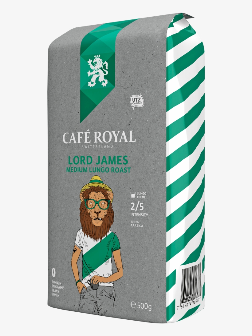 Cafe Royal Lord James Milde Kaffeebohnen Arabica - Cafe Royal King Ralph Coffee Beans, transparent png download