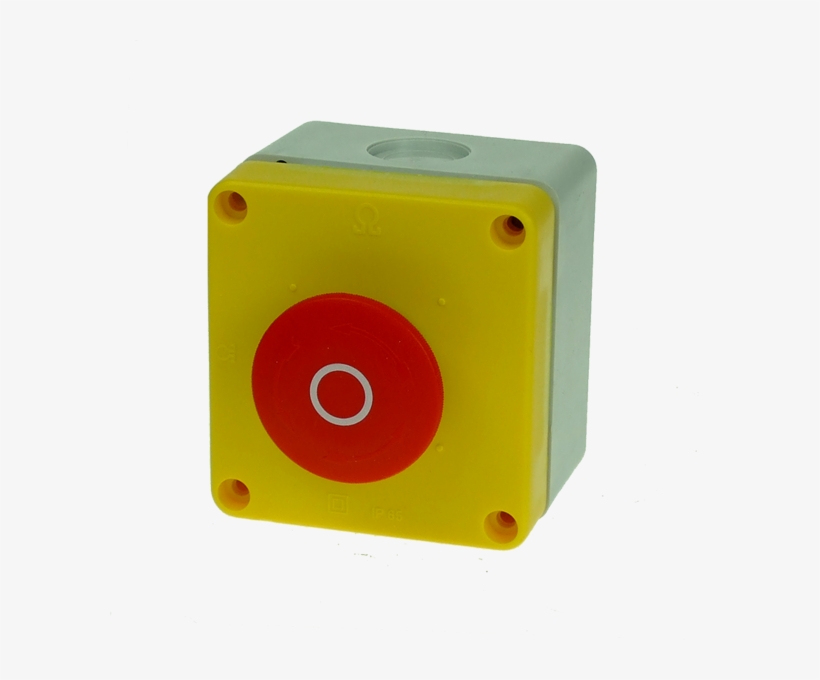 Bg10p34 Emergency Stop Station 40mm Twist To Release - Circle, transparent png download