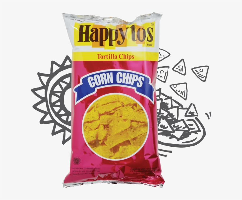 Happy Tos Corn Chips, transparent png download