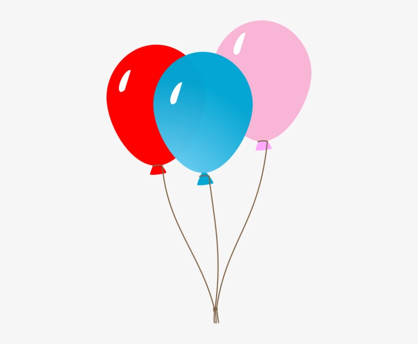 Small - Balões Coloridos Balões Desenhos, transparent png download