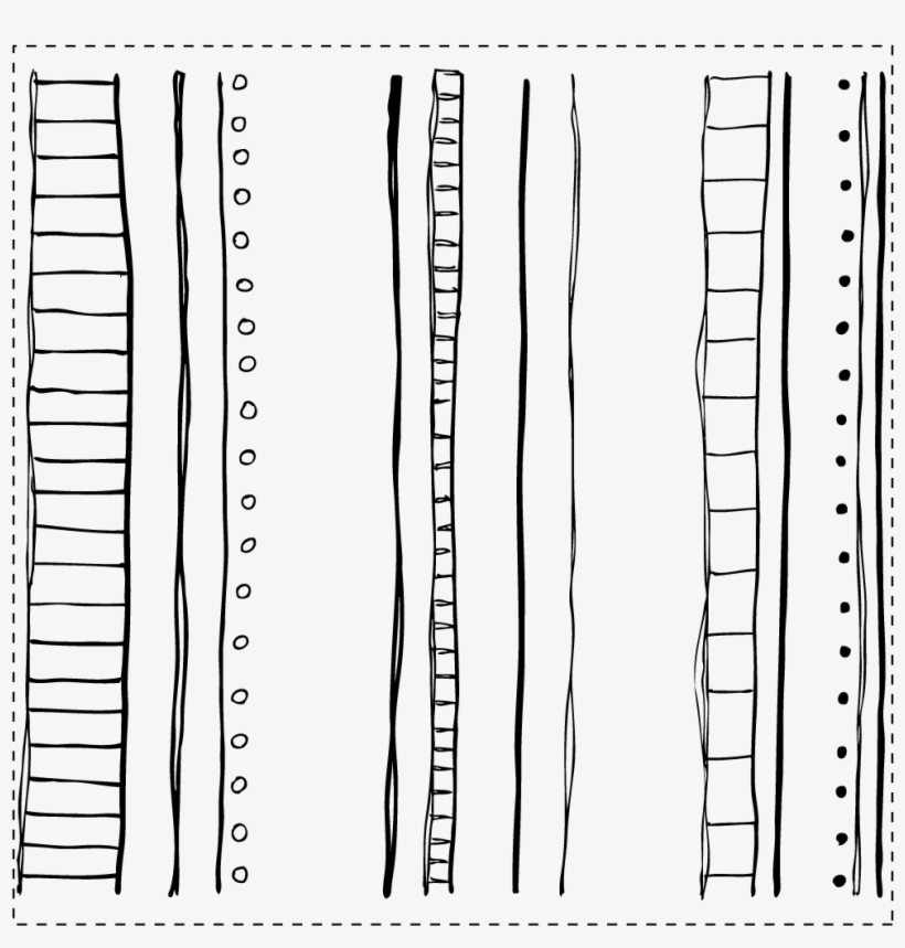 Stripes Background - Monochrome, transparent png download