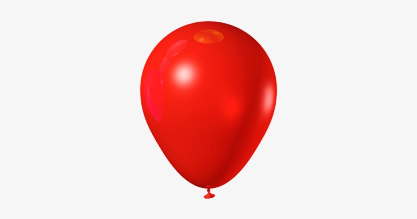 Balão Latéx Vermelho - Balão De Aniversário Vermelho, transparent png download