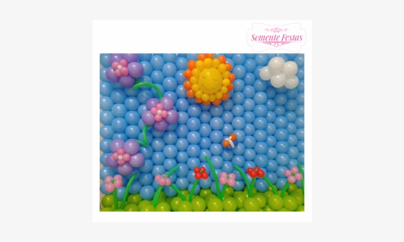 Solicitar Orçamento - Flores De Baloes Na Parede, transparent png download