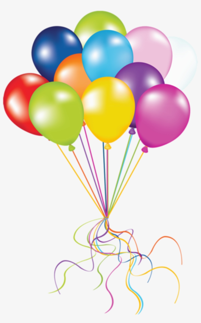Balões Conjunto De Balões Coloridos 14 Png - Balloons Png, transparent png download