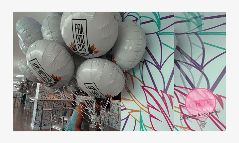 Balões Metalizados Redondo Que Podem Ser Personalizados - Balloon, transparent png download