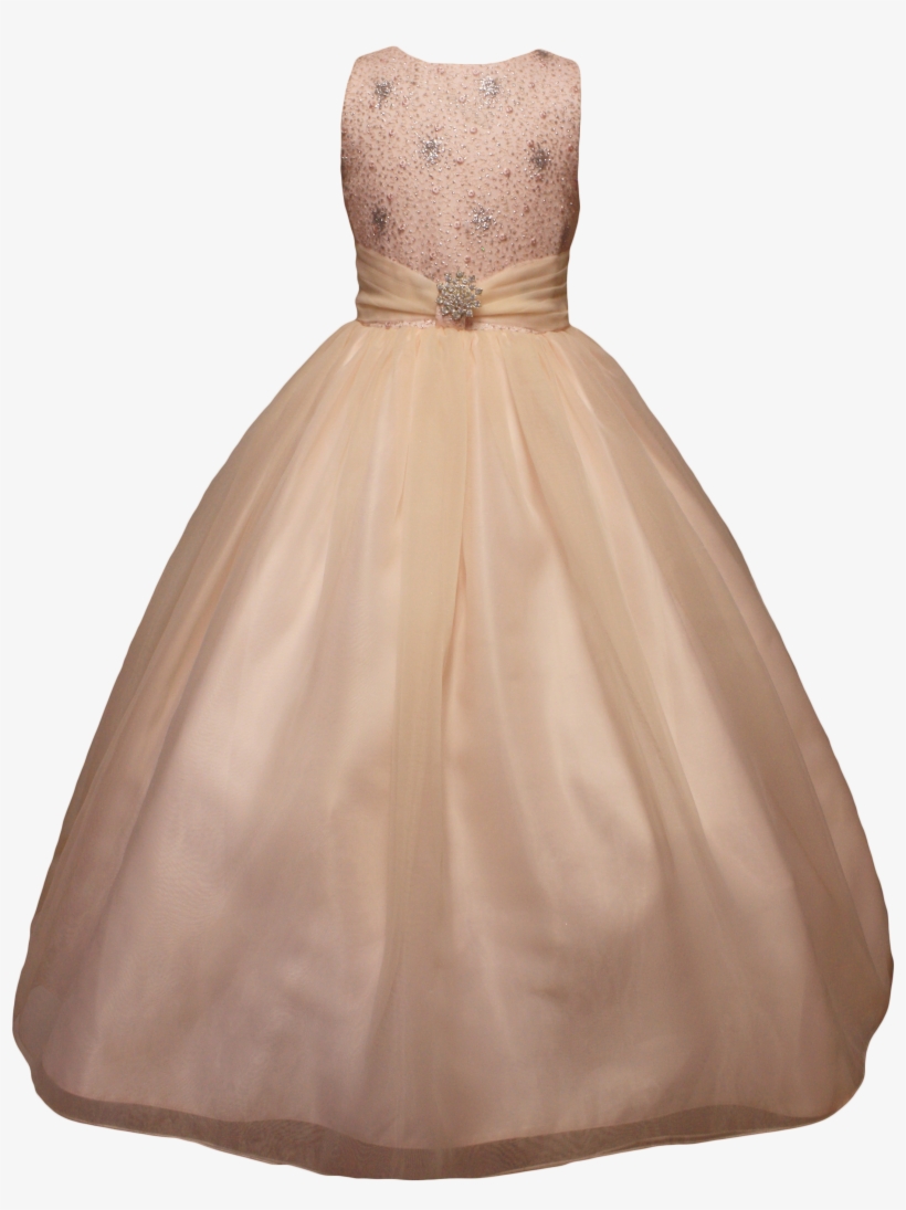 Girls Casual Dresses Blush - Gown, transparent png download