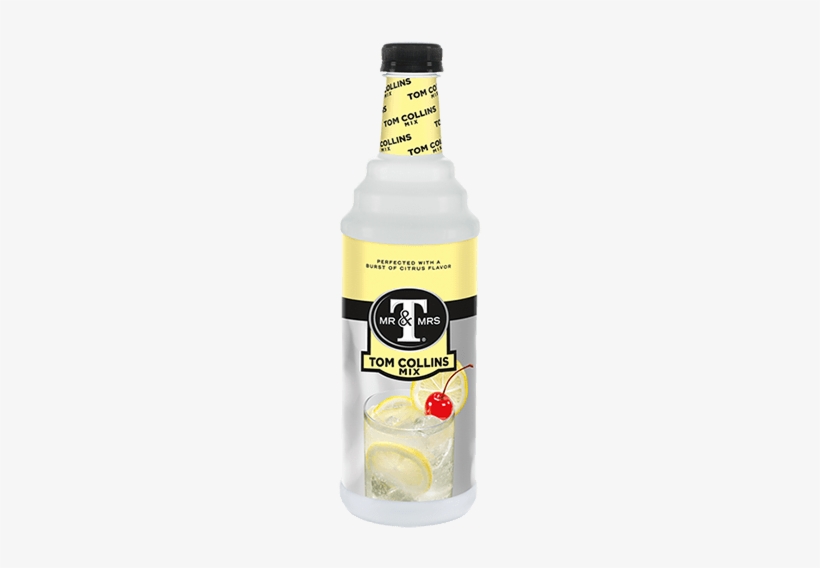 Mr Mrs T Tom Collins Mix - Mr & Mrs T Tom Collins Mix, 1 L Bottle, transparent png download