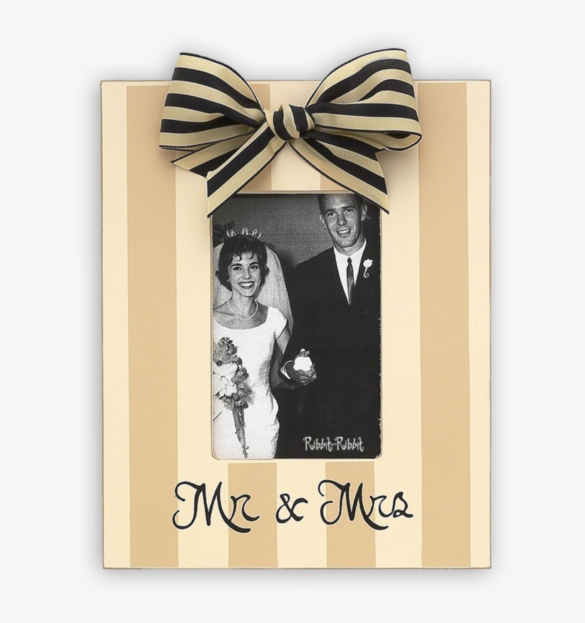 Mr & Mrs Coal Ribbit-ribbit - Happily Ever After Picture Frame In Coal, transparent png download