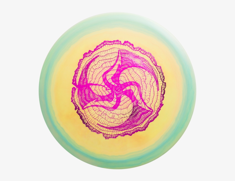 Huk Timber Limited Edition Swirly S-line Pd2 - Discmania C Line Pd2 Timber Huk, transparent png download