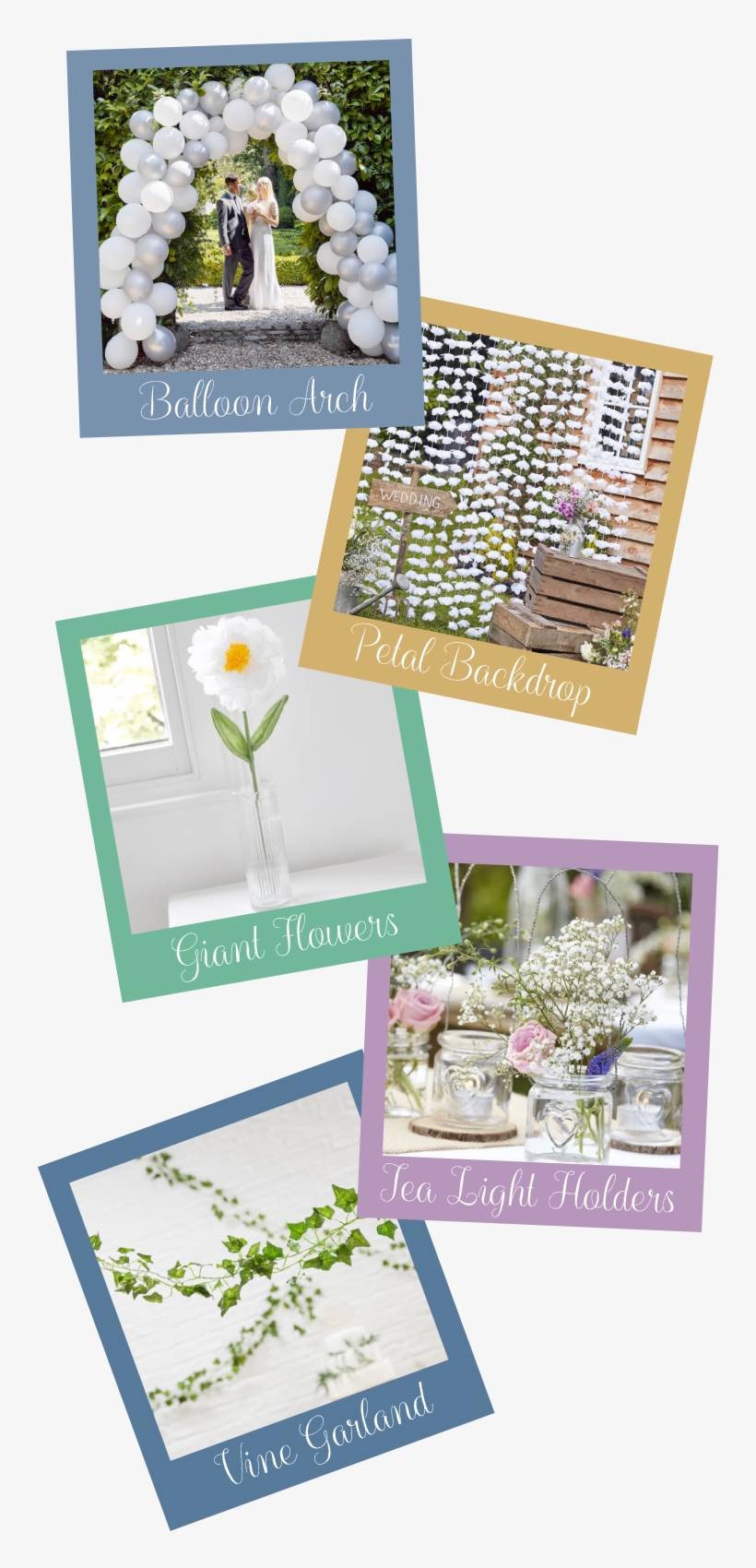 5 Favourite Wedding Decorations - Ginger Ray Decorative Vines, transparent png download