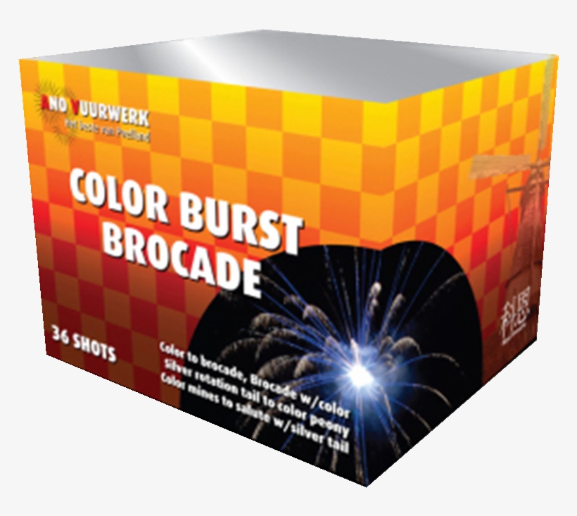Rfc 141114 Color Burst Brocade ] - Box, transparent png download
