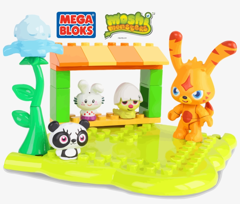 Mega Brands Moshi Monster Toys Clipart Png - Mega Bloks, transparent png download
