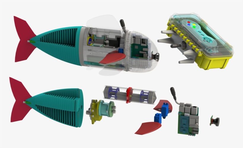 Robotic Fish Sofi, transparent png download