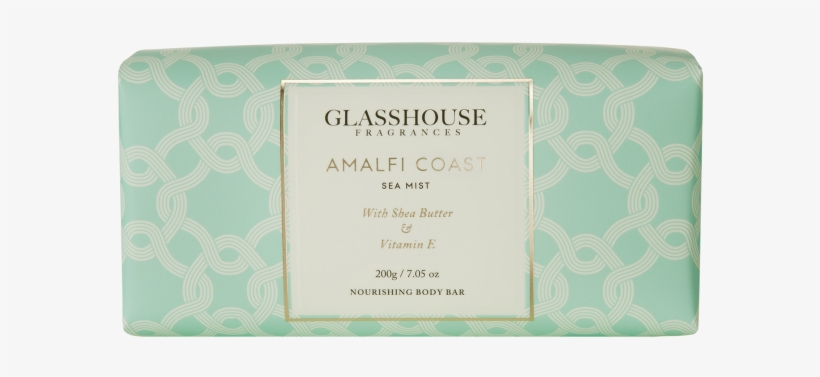 Amalfi Coast Sea Mist Nourishing Body Bar By Glasshouse - Glasshouse Fragrances Amalfi Coast Nourishing Body, transparent png download
