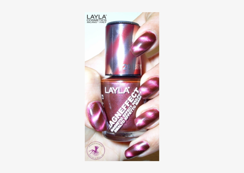 Tag Giveaways Galore Sent You On Their Wall - Layla Magneffect Nail Polish In Autumn Brown, transparent png download
