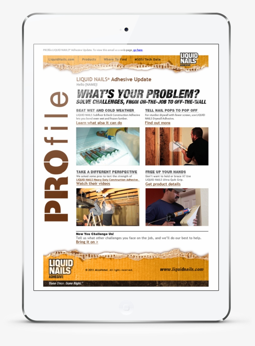 Liquid Nails Integrated Brand Campaign On Behance Png - Liquid Nails, transparent png download