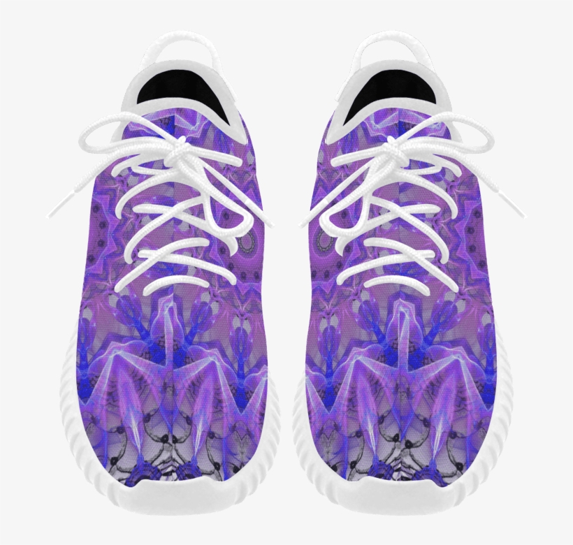 Abstract Plum Ice Crystal Palace Lattice Lace Grus - Fashion, transparent png download