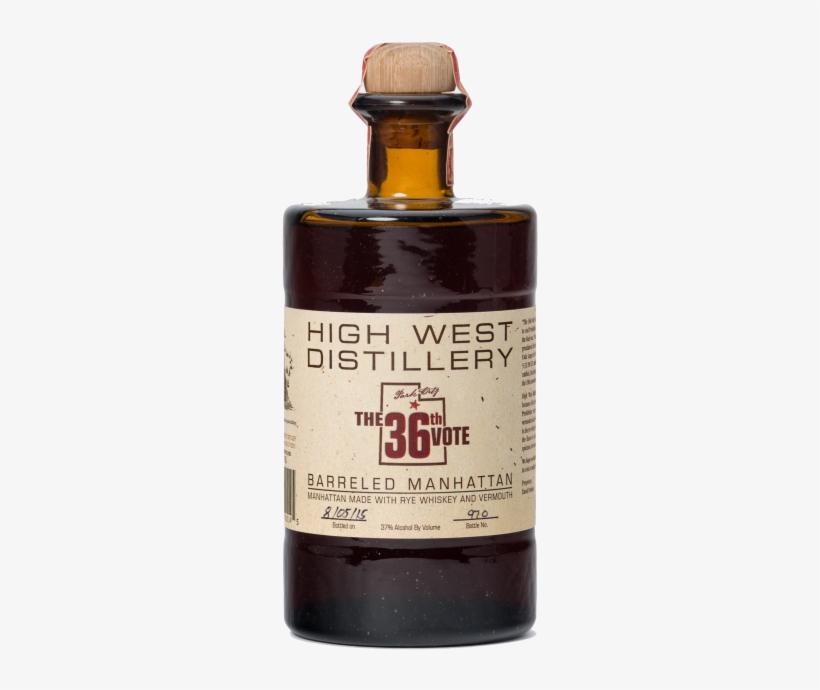 Large Bamhr2017trimmed - High West 36th Vote Barreled Manhattan 750ml, transparent png download