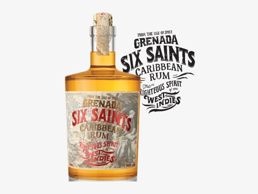 Revived Deep - Six Saints Rum Six Saints Caribbean Dark Rum, transparent png download