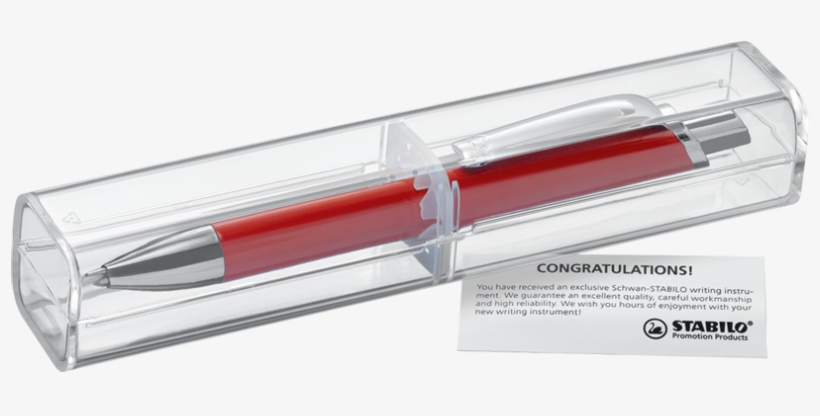 138/09 Stabilo Transparent Square Box - Plastic, transparent png download