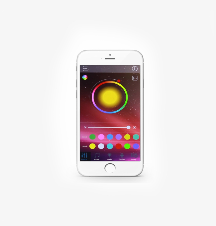 H4 60w Cree Cob Led Dipped Beam With Multicolor Demon - Car, transparent png download